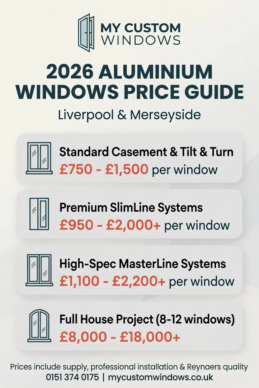 How Much Do Aluminium Windows Cost in Liverpool - Info Graphic - My Custom Windows v3